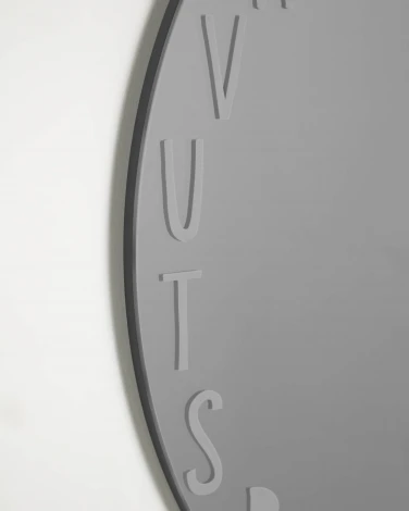 Настенное зеркало La Forma (ex Julia Grup) Keila (Черный,Серый/ Стекло,МДФ)