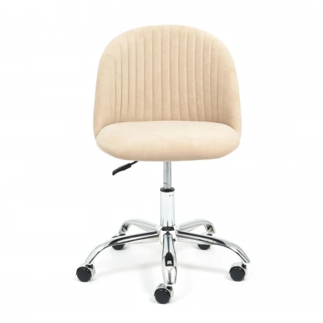 Кресло MELODY молочный (флок)