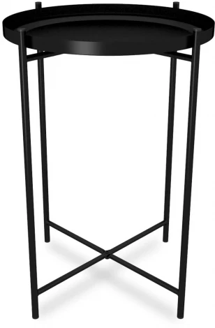 Столик журнальный SHT-CT8 черный муар Sheffilton 2632811101