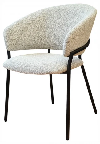 Набор из 2 стульев Bodo Hesby Металл, Черный HSBI_DC-24116_grey_2