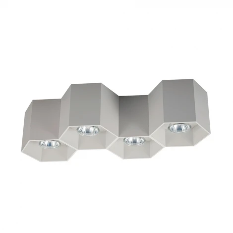 Накладной точечный светильник Zumaline Polygon Cl 4 20037-WH