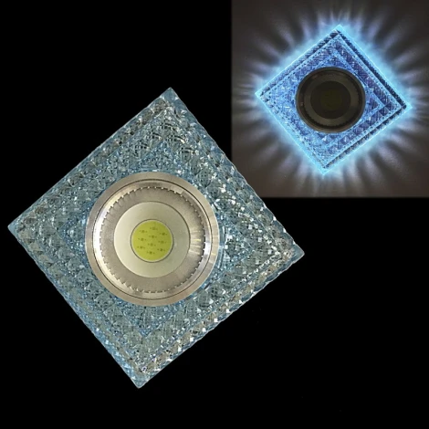 Встраиваемый точечный светильник Reluce 42197-9.0-001PL MR16+LED3W LBL (220V)