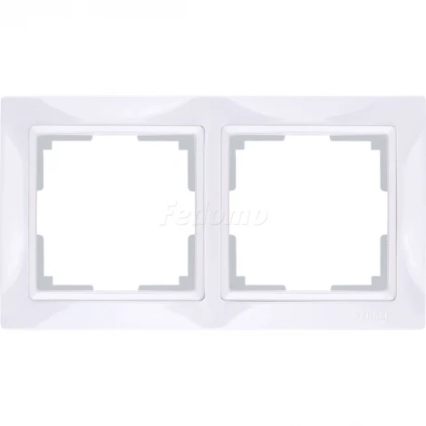 Рамка на 2 поста Werkel Snabb Basic, белый