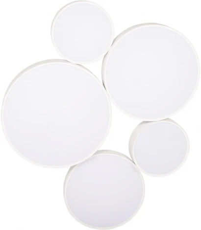 Потолочные светильники Loft It Drum 10218 White (LED, 220V, круглые)