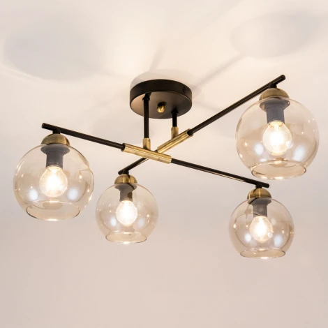 Люстра потолочная на штанге Анри CL124145 (220V, шар)