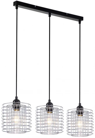 Подвесной светильник Escada Grid 10190/3S Chrome (220V, на проводе)