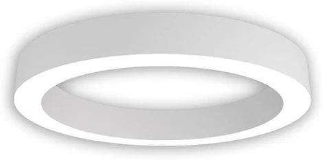 Потолочный светильник круглый Donolux Aura DL600C54WW White (LED, 220V, кольцо)