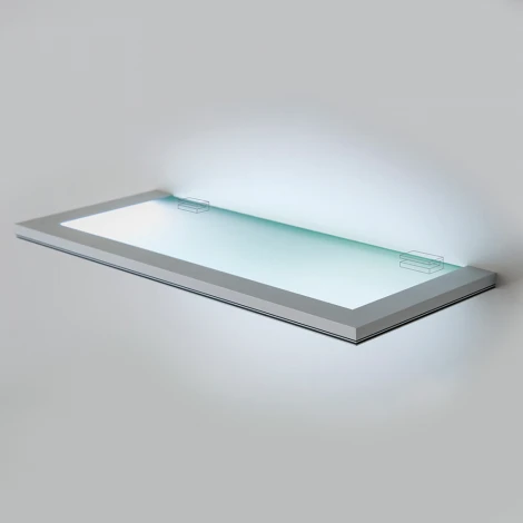 Профиль KLUS-GLASS-810-2000 ANOD (Алюминий) 019191 Arlight