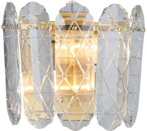 Настенный светильник Imex MD.2031-2-W COPPER (220V, хрусталь)