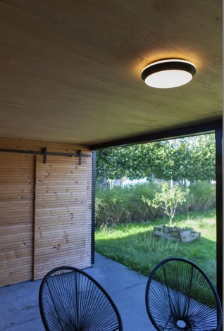 Потолочный светильник уличный светодиодный Oasis Light SIDNEY LED W2058 Bl (220V, круглые, IP44)