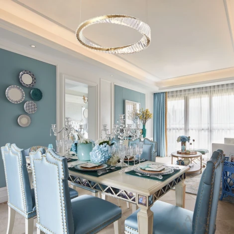 Подвесной светильник Arte Milano Venezia 318311/D600 GD (регулировка яркости, LED, 220V, хрусталь, пульт управления, на тросе, кольцо)