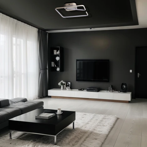 Потолочная люстра DeMarkt Аурих 108010301 (LED, 220V, круглые)