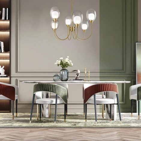 Потолочная люстра на штанге Maytoni Aura MOD016PL-06BS (220V)