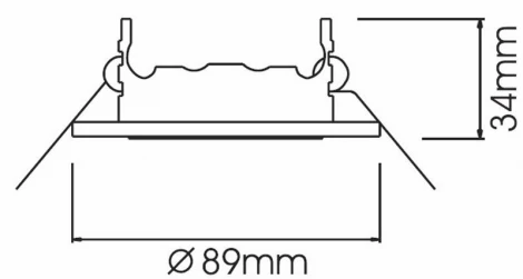 Встраиваемый точечный светильник Deko-Light 686880 (220V, круглые)