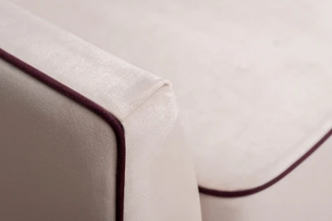 Диван Mores(K)/VD кант трехмест.раскл. велюр беж. Colton 002-BEG 226*103*94 Garda Decor