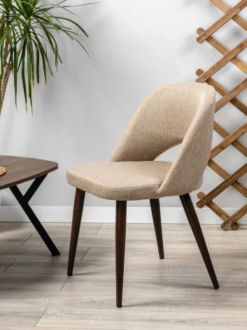 Стул R-Home Lars Сканди Браун/Тёмный Орех