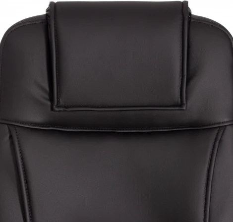 Кресло BERGAMO хром (22) кож/зам, черный, 36-6 Tetchair 19370