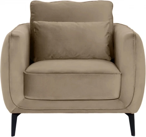 Кресло Amsterdam ОГОГО (арт.698455), (Ткань/Светло-коричневый)