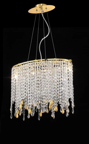 Подвесная люстра Lumina Deco Santosa LDP 7051-4A GD