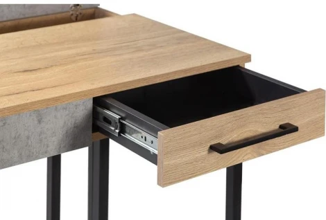 Стол рабочий R-Home Loft Дуб натур/Бетон