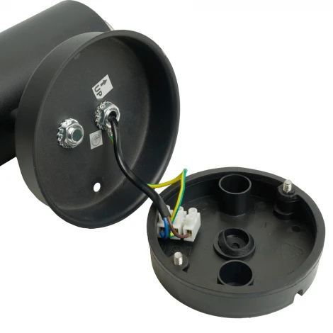 Наземный уличный светильник Feron DH046-B Техно 51526 18W E27 230V, черный