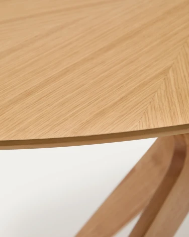 Стол Naanim из дубового шпона 180 x 110 см La Forma (ex Julia Grup) 252479