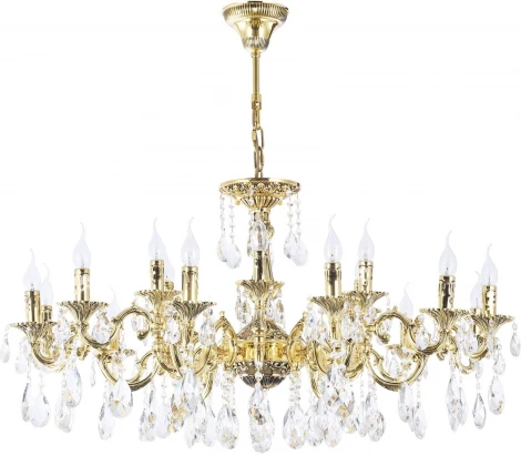 Подвесная люстра Maytoni Monica DIA883-PL-18-G
