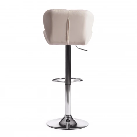 Стул барный BIAGGIO (mod. KY717) белый/хром (металл/экокожа)