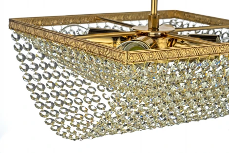 Потолочная люстра Arti Lampadari Nobile E 1.3.30.501 G (220V, хрусталь)