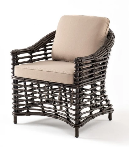 "Ницца" кресло из искусственного ротанга, цвет бронзовый 4SIS арт.УТ-00003564