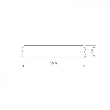Экран FLOOR-W18-2000 OPAL (Arlight, Пластик) 060248
