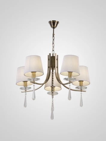 Подвесная люстра PL1N P7498-5 AB 000025272 Мелодия Света