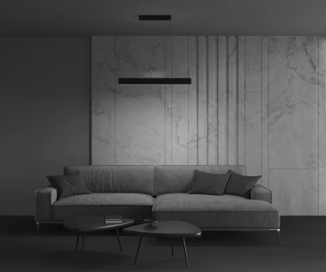 Подвесной линейный светильник Step 4000K 1x23Вт 120° LED Maytoni Technical P010PL-L23B4K (220V, на тросе)