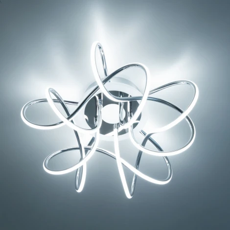 Потолочная люстра RGB Citilux Джемини Смарт CL229A151E (LED, 220V, умный дом - Алиса, Маруся, Сири)