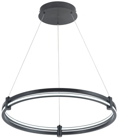 Подвесной светильник 4006/02/01P Stilfort (регулировка яркости, LED, 220V, пульт управления, на тросе, кольцо)