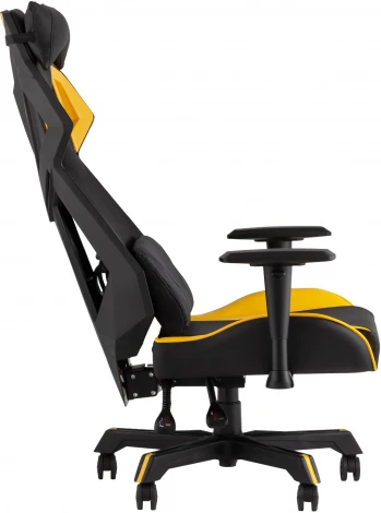 Кресло спортивное TopChairs Рэтчэт желтый УТ000036991