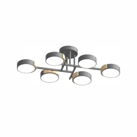 Потолочная люстра светодиодная на штанге LED4U LED4U L3211-830 GR