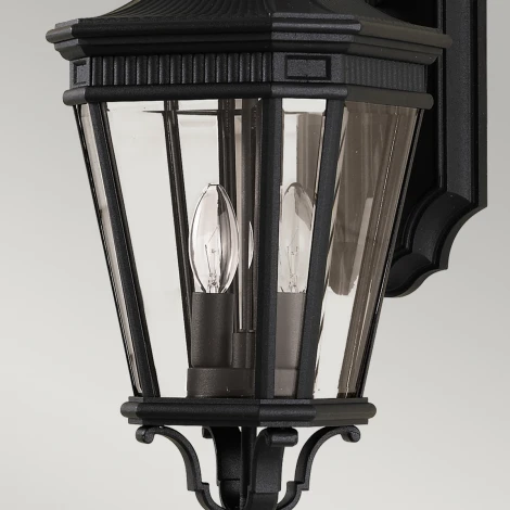 Настенный уличный фонарь Cotswold Lane FE-COTSLN2-M-BK Feiss (220V, IP44)