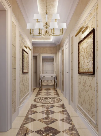 Потолочная люстра ярусная большая на штанге Kutek Rossano ROS-ZW-8+4(P/A) (220V)