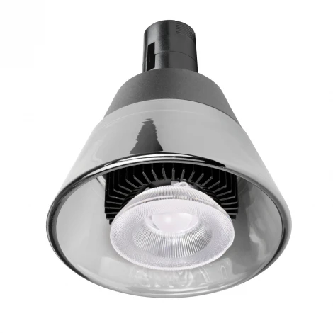 Трековый светильник низковольтный светодиодный 48V 6W черный 4000K Lightstar Due Hermes 210947