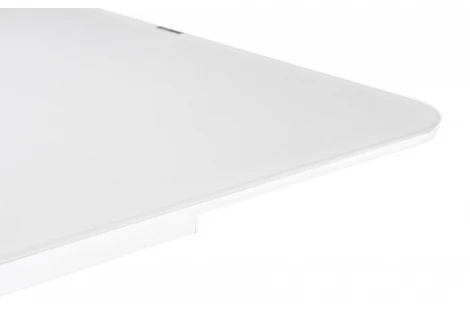Стеклянный стол Woodville Vlinder 140 super white 11187