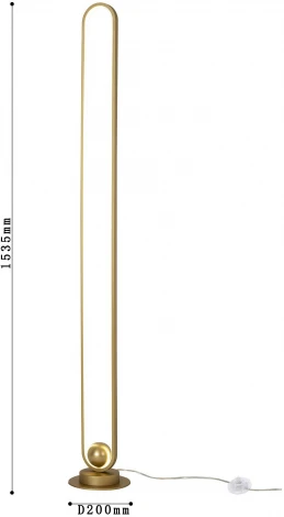 Торшер F-Promo Altus 4221-1F (LED, 220V, выключатель)