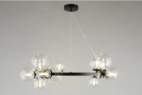 Подвесной светильник Aployt Feliche APL.334.03.14 (220V, на тросе, шарики, молекулы)