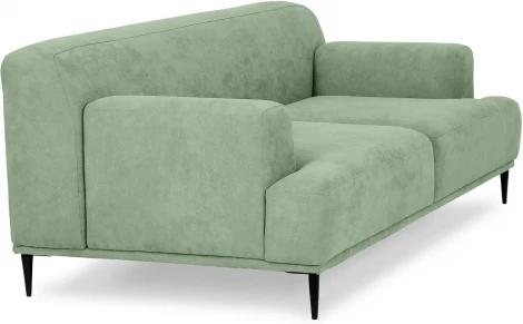 Диван Portofino 2-х местный ОГОГО (арт.471102), (Рогожка/Зеленый)