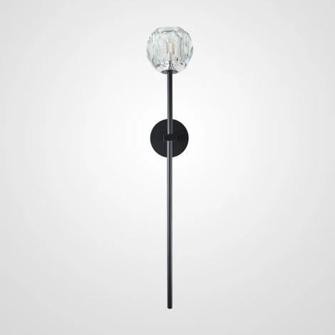 Бра Rh Boule De Cristal Long Sconce Brass By ImperiumLoft 44,305 73687-22 в форме шара