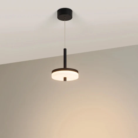 Подвесной светильник SP-MENTA-R165-12W Warm2700 (BK, 130 deg, 230V) (Arlight, IP20, Мрамор) 061697