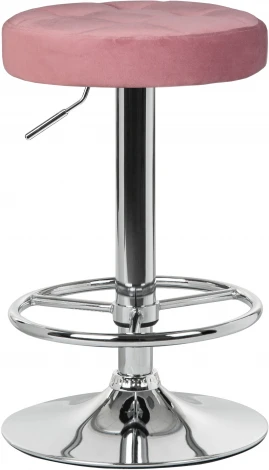 Табурет барный BRUNO (пудрово-розовый велюр (MJ9-32))