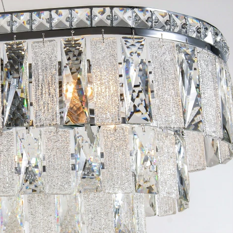 Подвесная люстра хрустальная Reluce 03982-0.4-10L DN