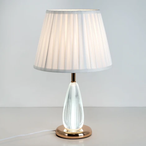 Интерьерная настольная лампа с регулировкой цветовой температуры и RGB LED4U L6168 GD