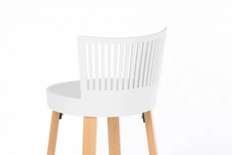 Барный стул Trinidad  Белый полипропилен